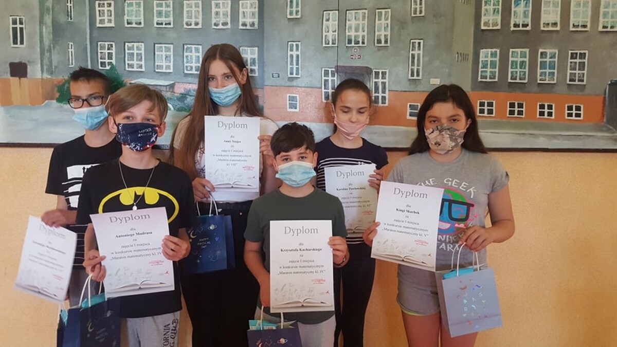 PODSUMOWANIE SZKOLNEGO KONKURSU MATEMATYCZNEGO KLAS IV-VIII – MARATON MATEMATYCZNY