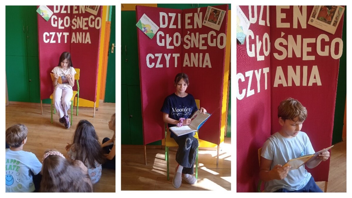 DZIEŃ GŁOŚNEGO CZYTANIA W ŚWIETLICY