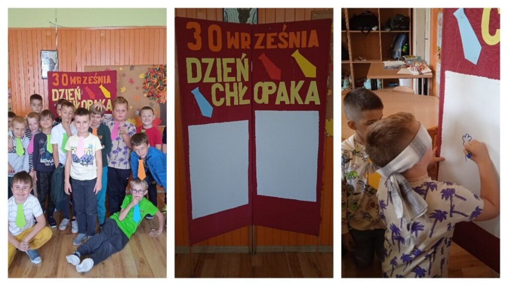 DZIEŃ CHŁOPAKA W ŚWIETLICY SZKOLNEJ