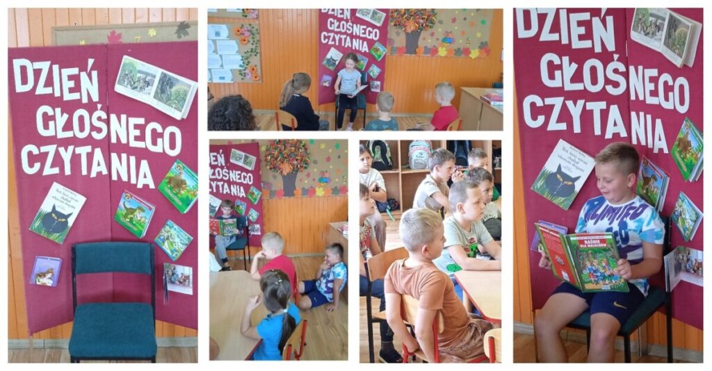 DZIEŃ GŁOŚNEGO CZYTANIA W ŚWIETLICY SZKOLNEJ