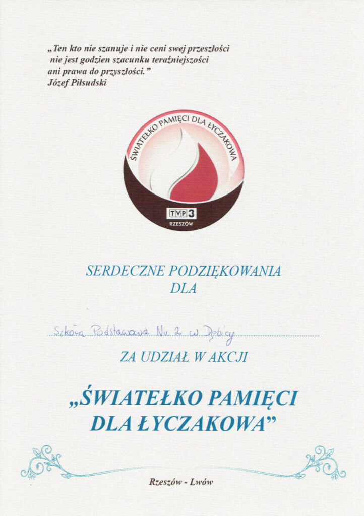 „ŚWIATEŁKO PAMIĘCI”