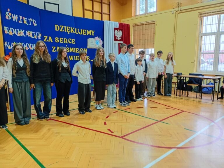 DZIEŃ EDUKACJI NARODOWEJ W NASZEJ SZKOLE